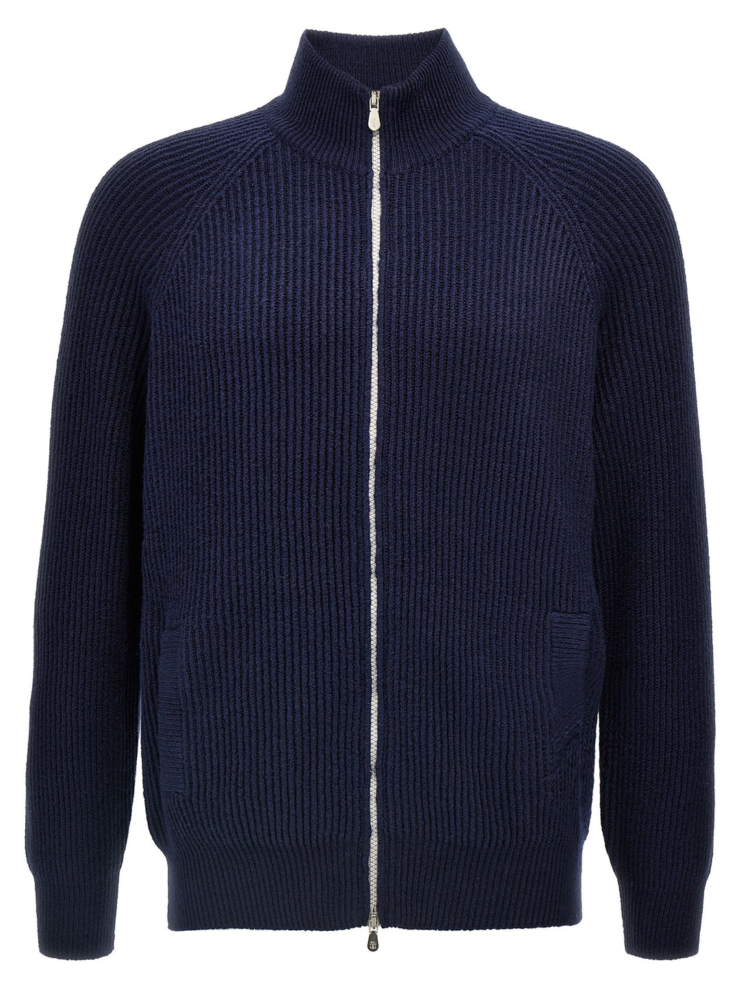 Zip Cardigan Maglioni Blu