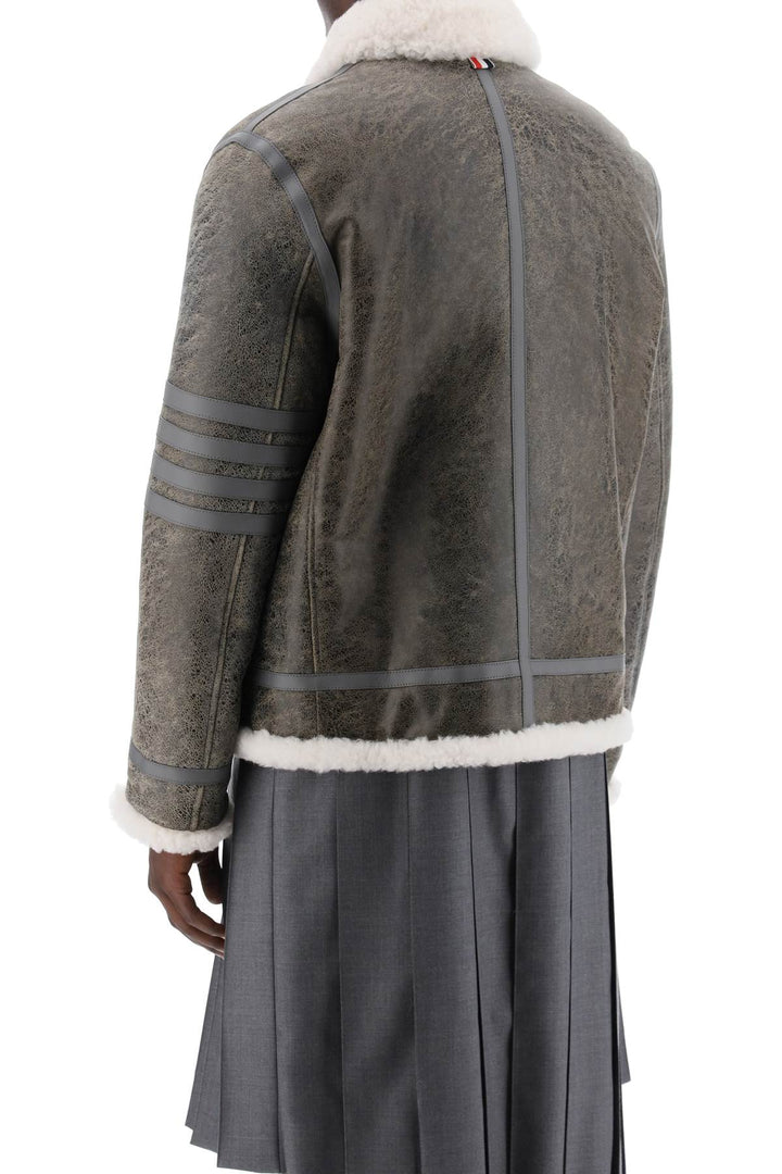 Montgomery Cropped In Shearling