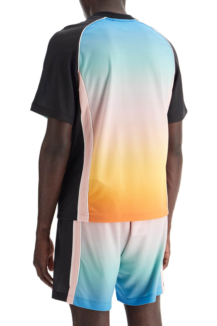 T Shirt Pastel Gradient Football