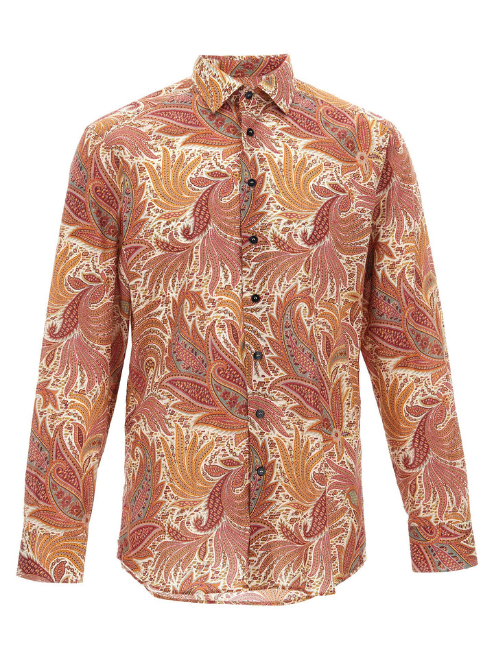 Paisley Flower Shirt Camicie Multicolor