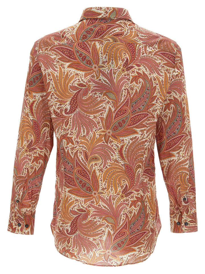 Paisley Flower Shirt Camicie Multicolor