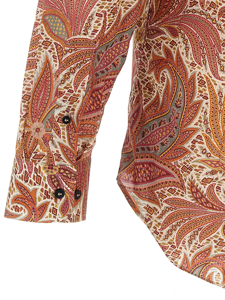 Paisley Flower Shirt Camicie Multicolor