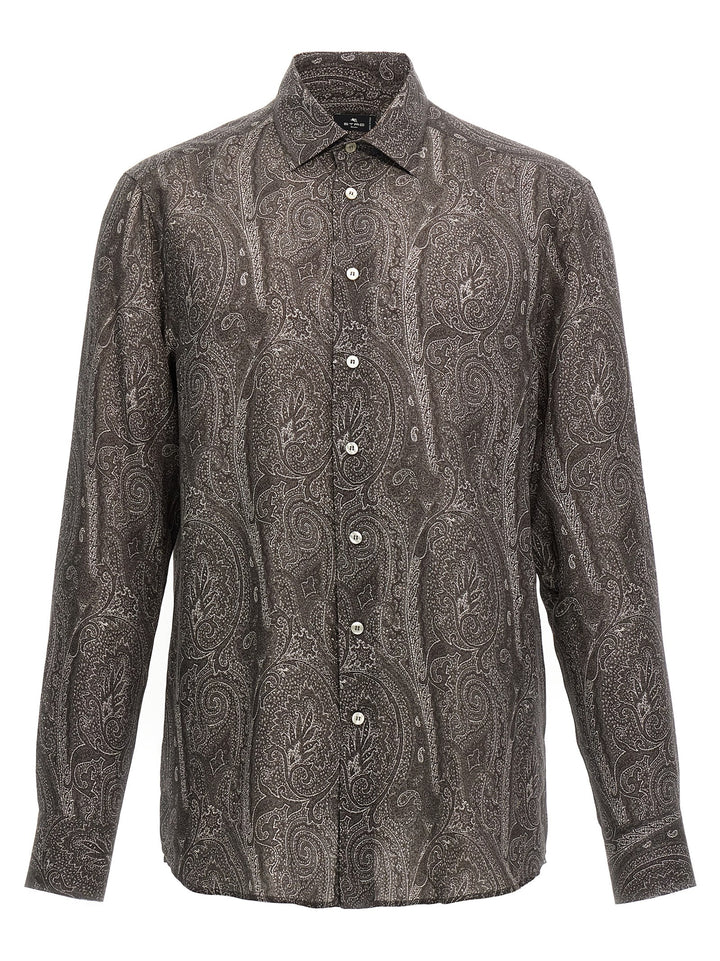 Paisley Camicie Nero