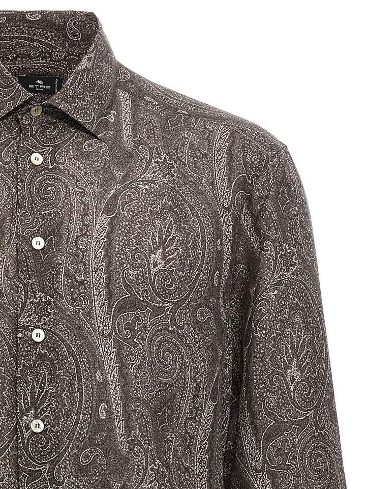 Paisley Camicie Nero