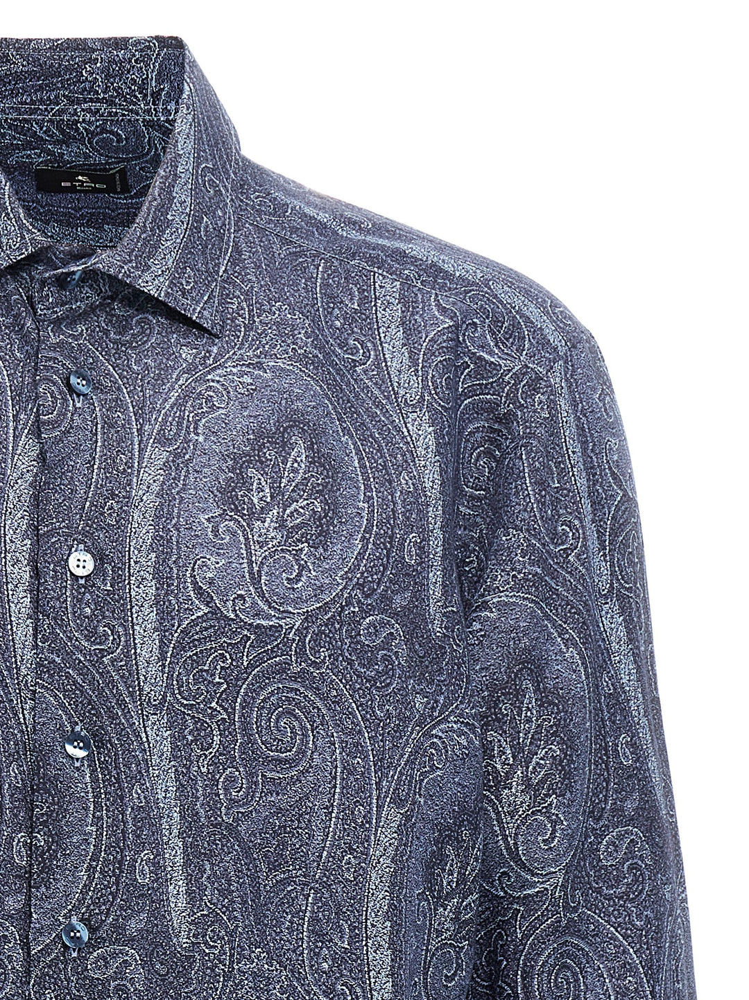 Paisley Camicie Blu