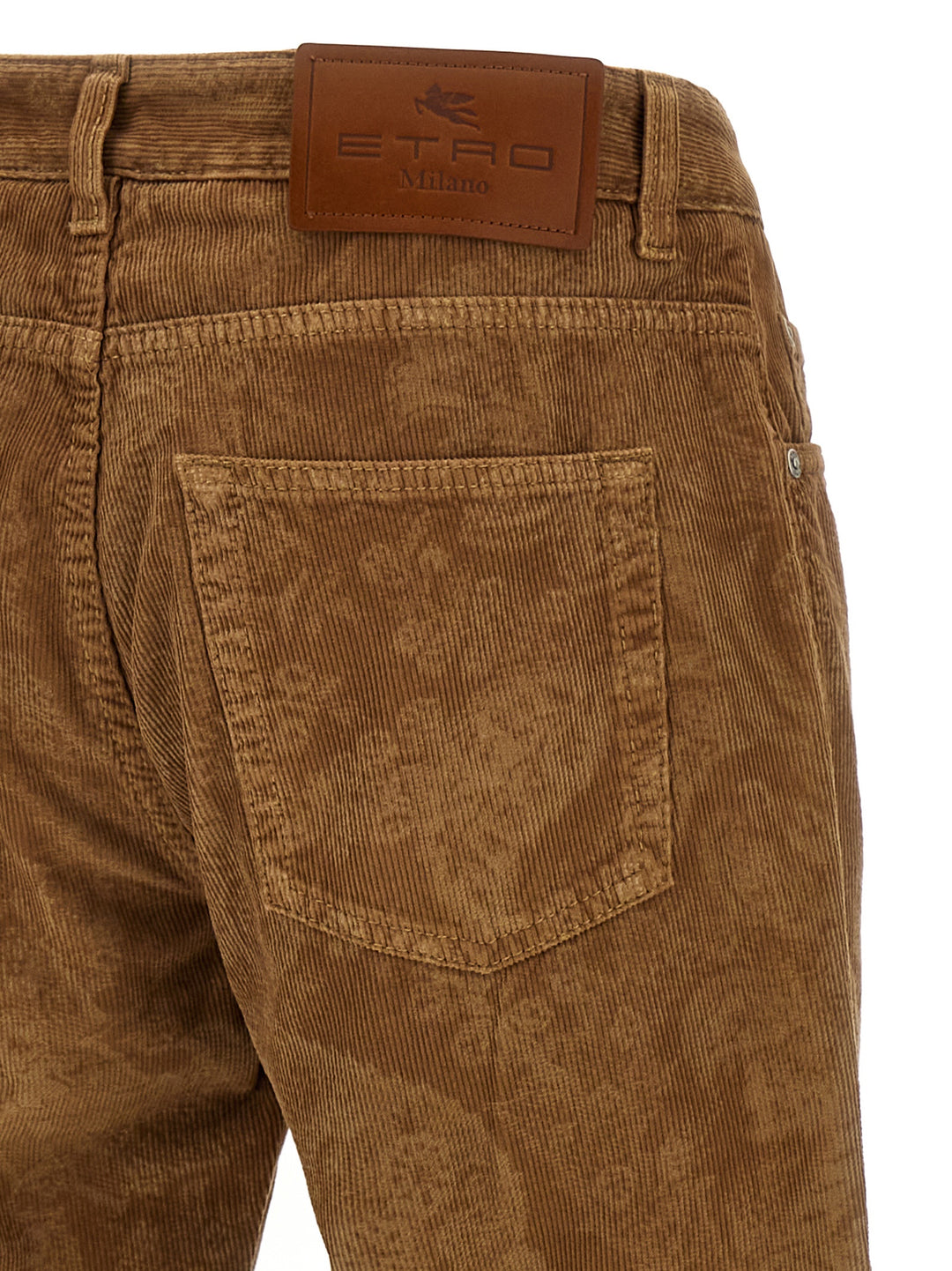 Paisley Pantaloni Marrone