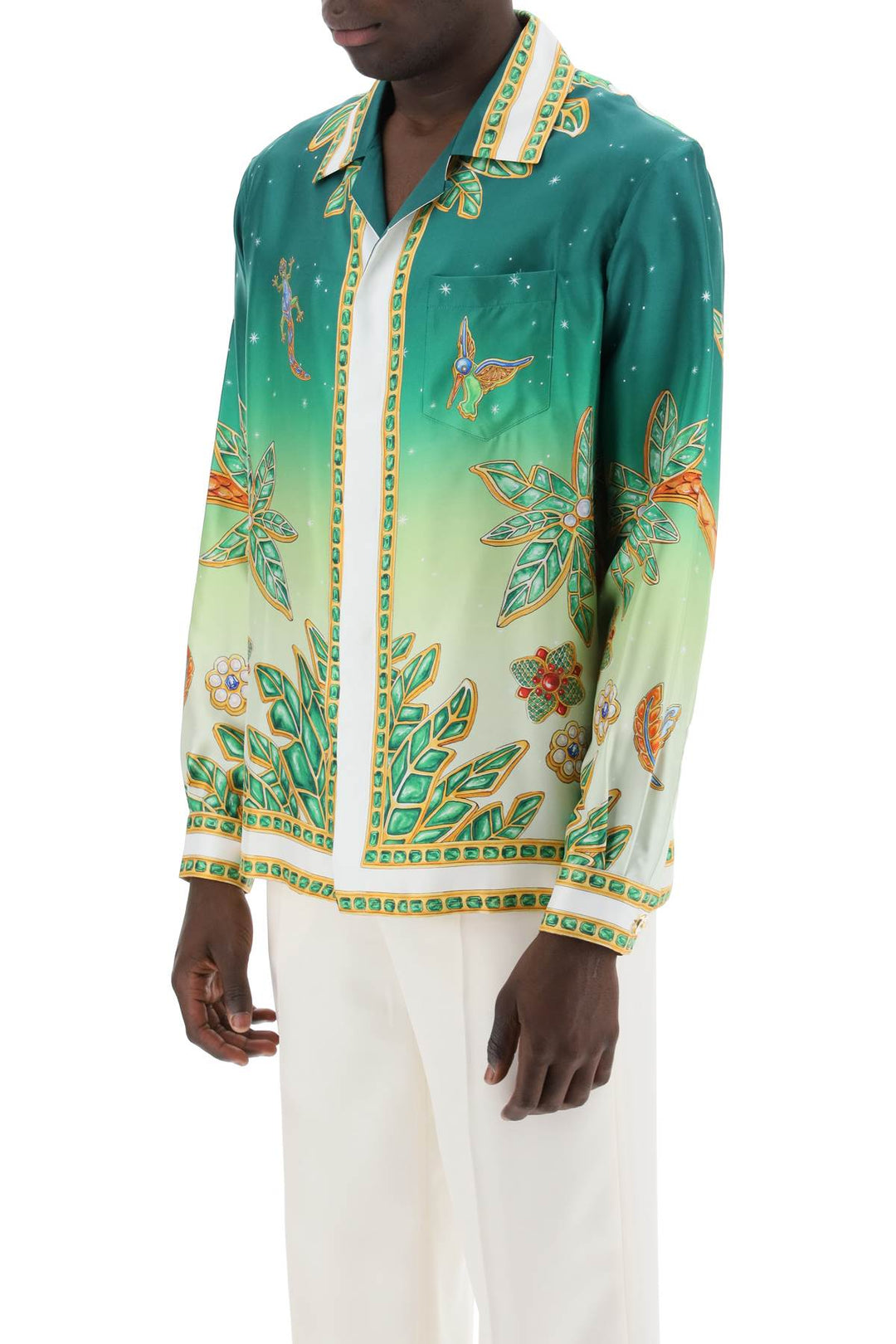 Camicia Joyaux D'afrique In Seta