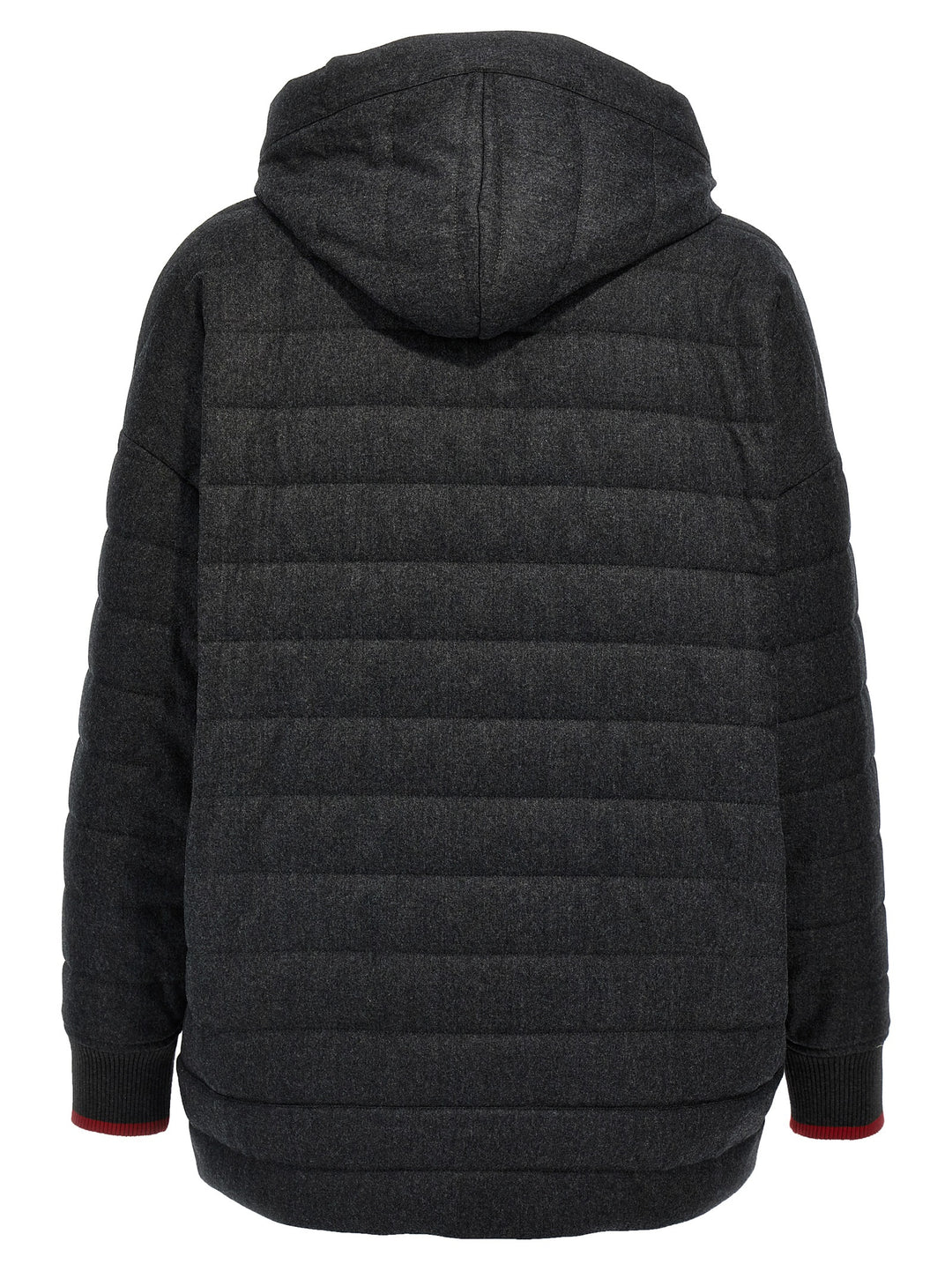 Wool Down Jacket Giacche Grigio