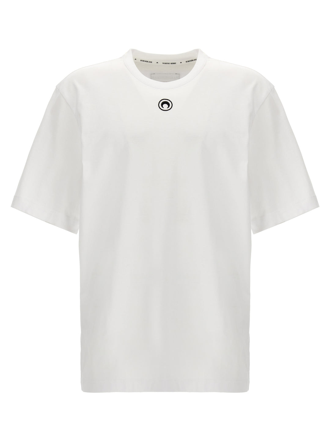 Moon Logo T Shirt Bianco