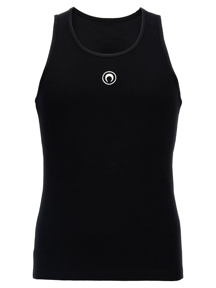 Moon Logo Top Nero