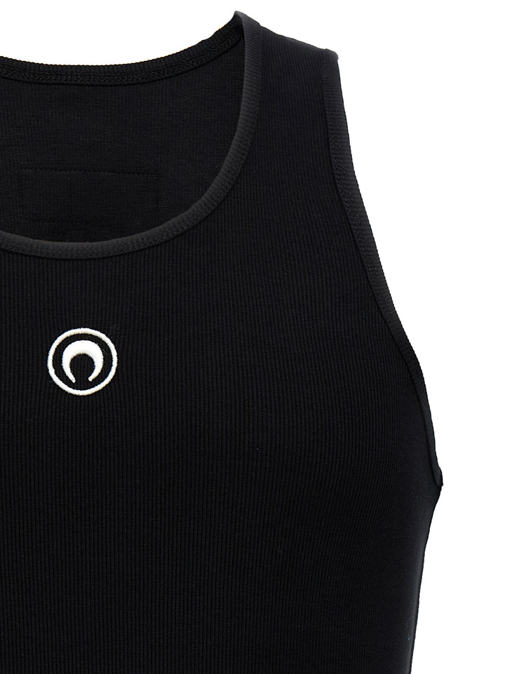 Moon Logo Top Nero