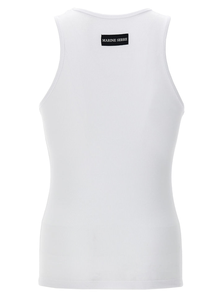 Moon Logo Top Bianco