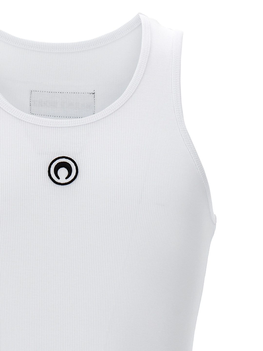 Moon Logo Top Bianco