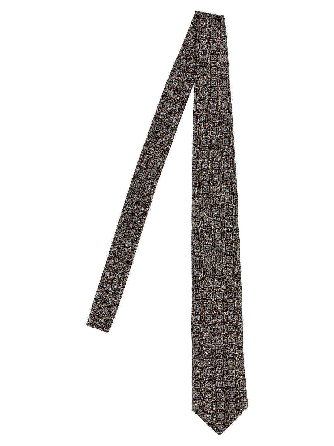 Patterned Tie Cravatte Multicolor