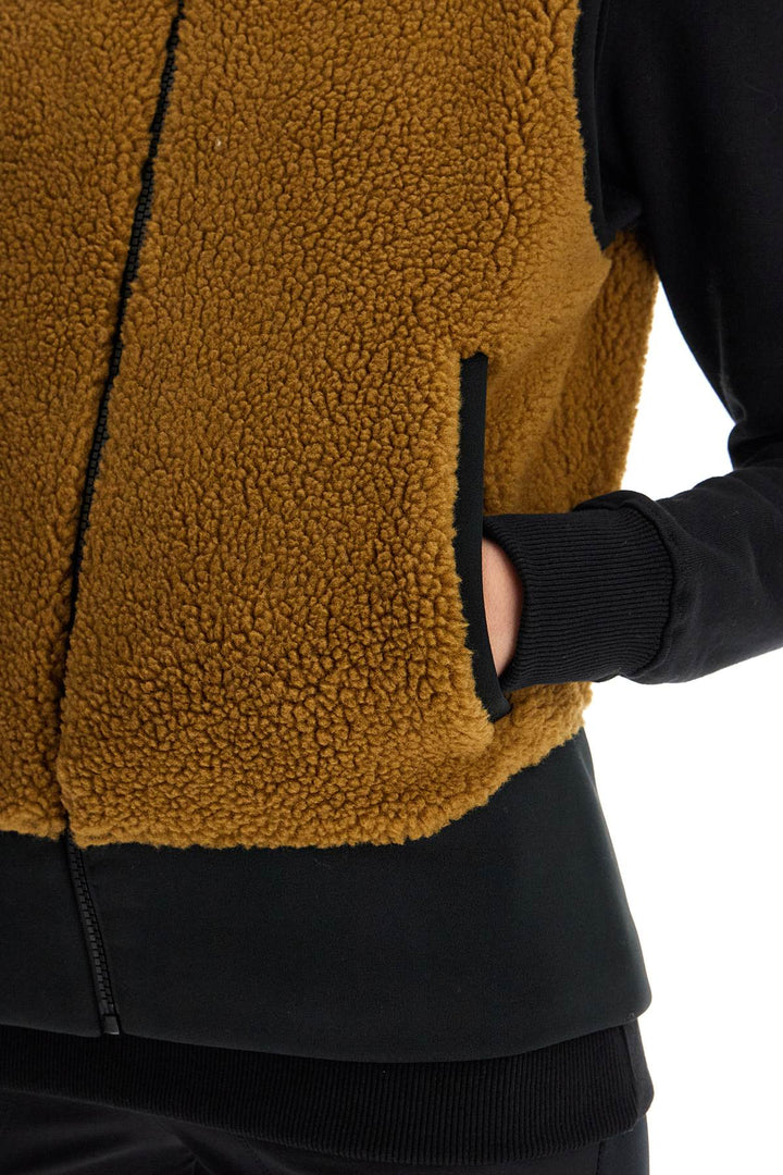 Gilet Con Cappuccio Sherpa