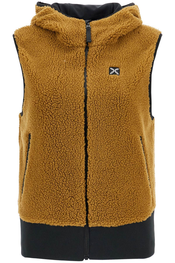 Gilet Con Cappuccio Sherpa