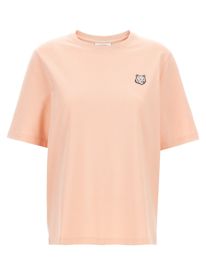 Bold Fox Head T Shirt Rosa