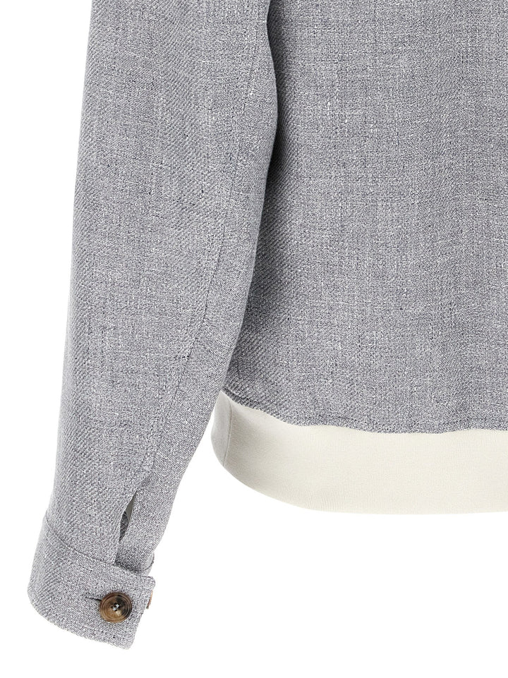 Diagonal Jacket Giacche Grigio