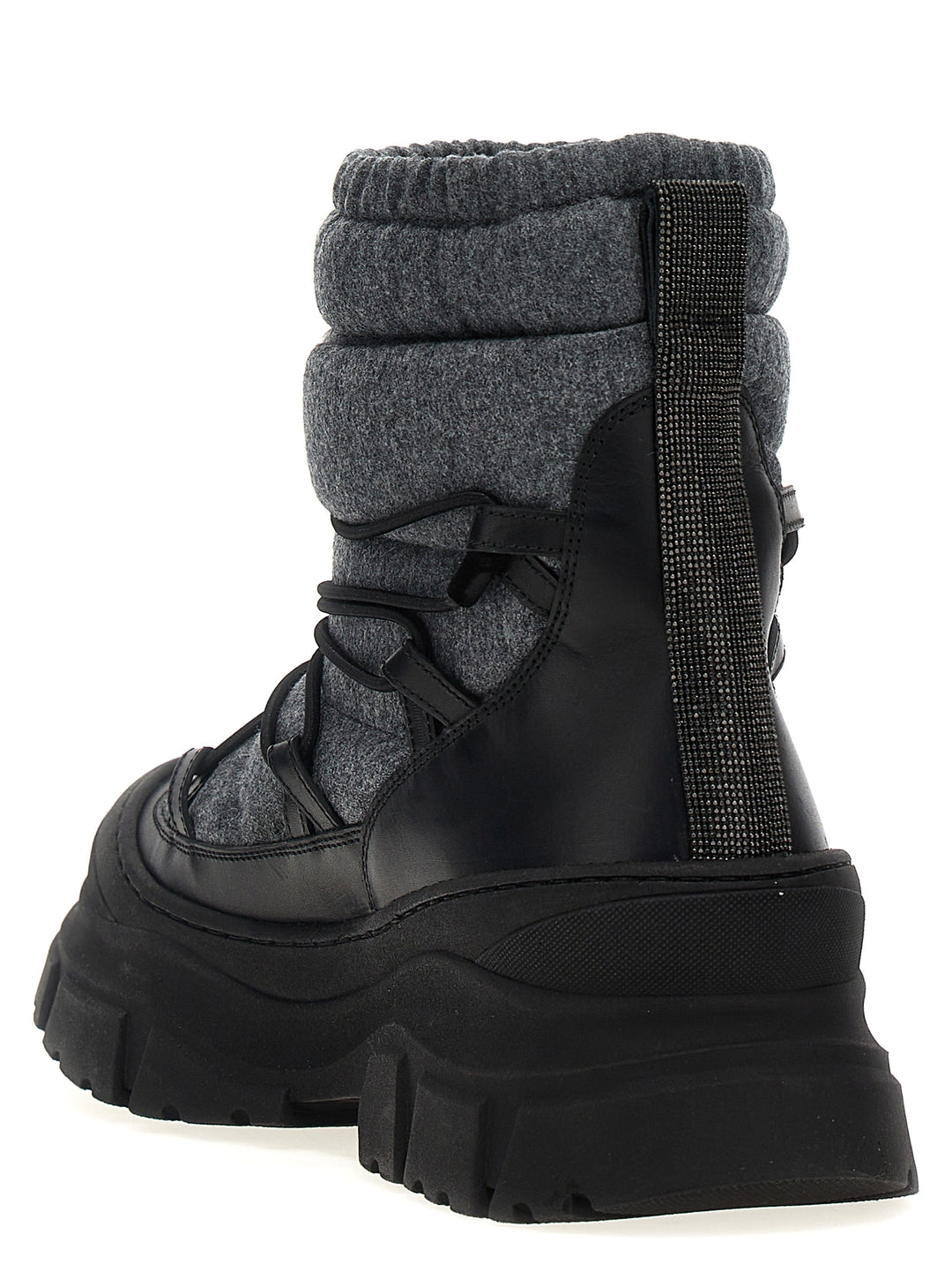 Padded Ankle Boots Stivali E Stivaletti Nero