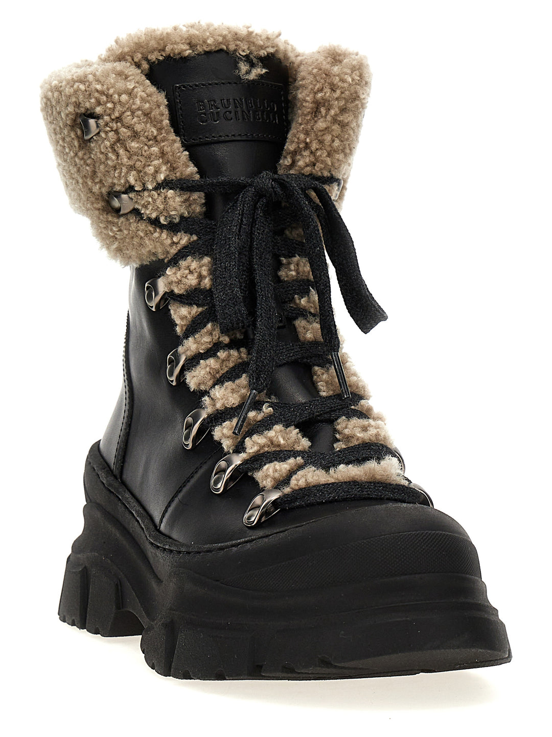 Sheepskin Ankle Boots Stivali E Stivaletti Nero