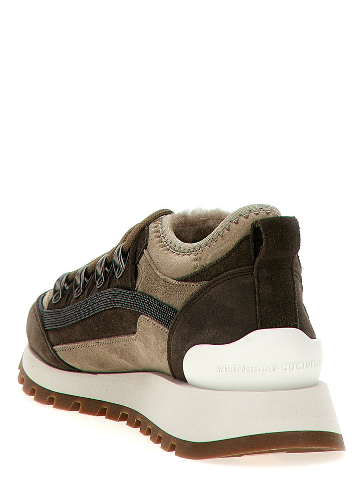 Monile Sneakers Marrone