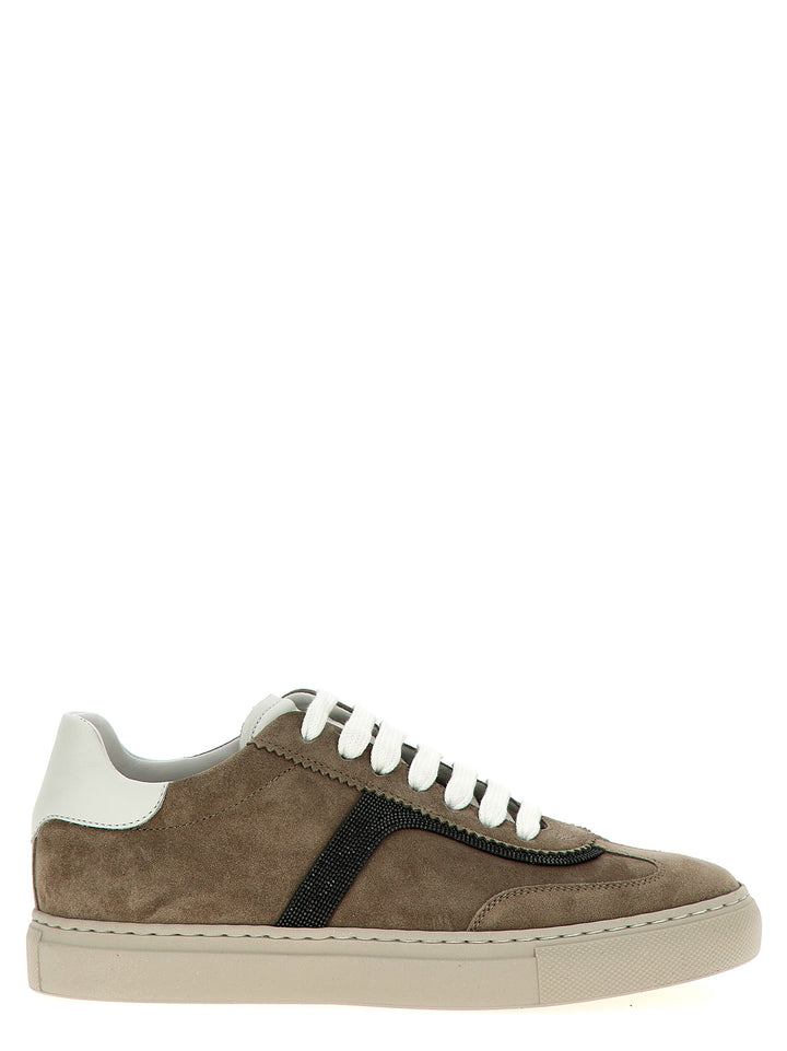 Jewel Sneakers Beige