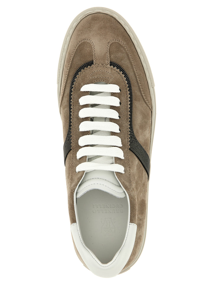 Jewel Sneakers Beige