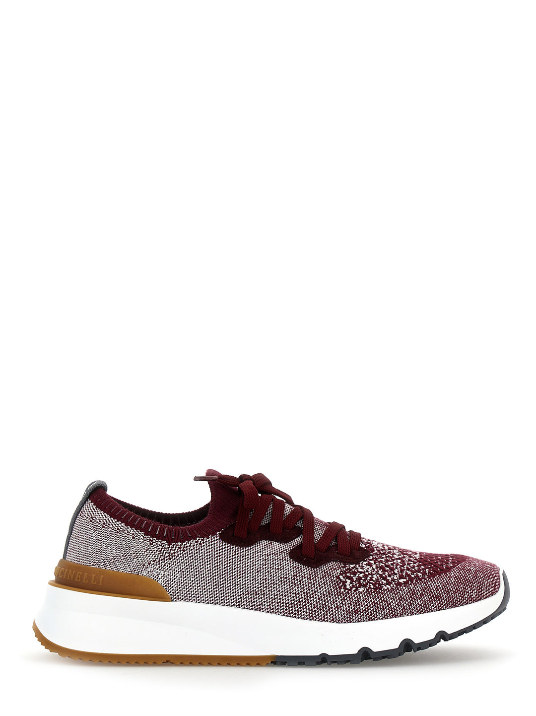 Knitted Sneakers Bordeaux
