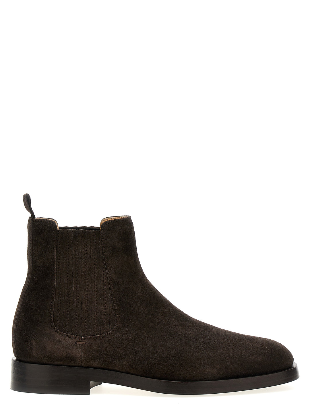 Suede Ankle Boots Stivali E Stivaletti Marrone