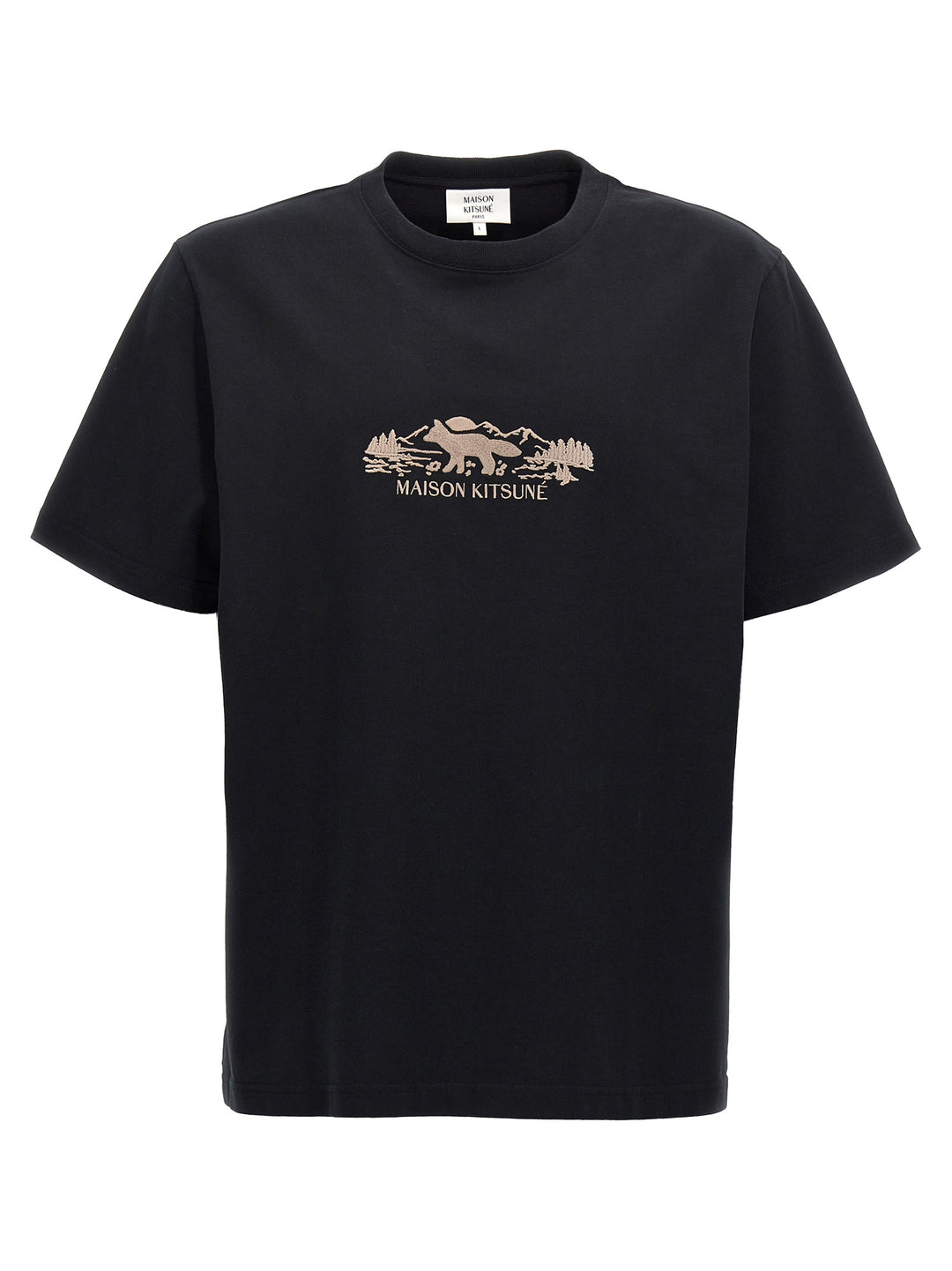 Outdoor Profile Fox T Shirt Nero