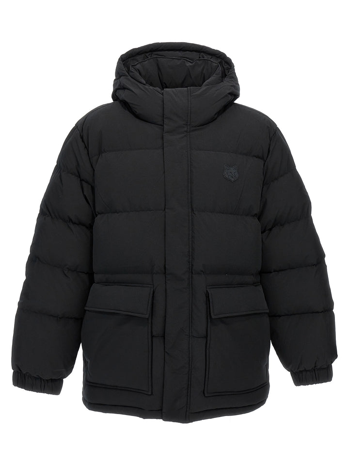 Logo Down Jacket Giacche Nero