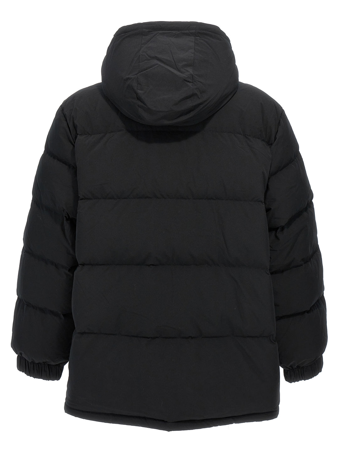 Logo Down Jacket Giacche Nero