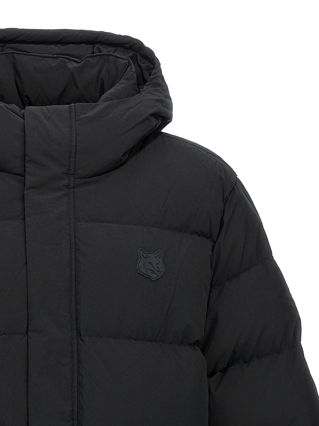 Logo Down Jacket Giacche Nero