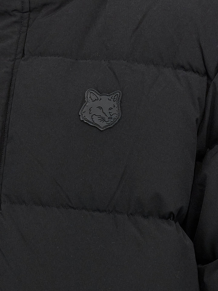 Logo Down Jacket Giacche Nero