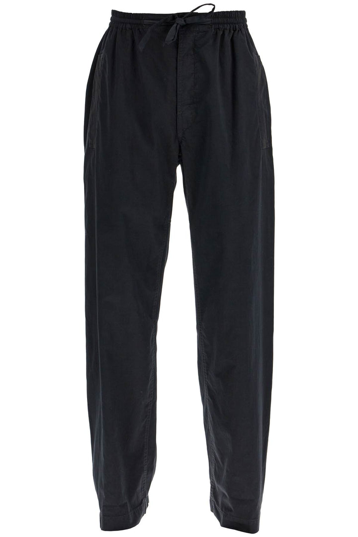 Pantaloni Loose Fit In Cotone