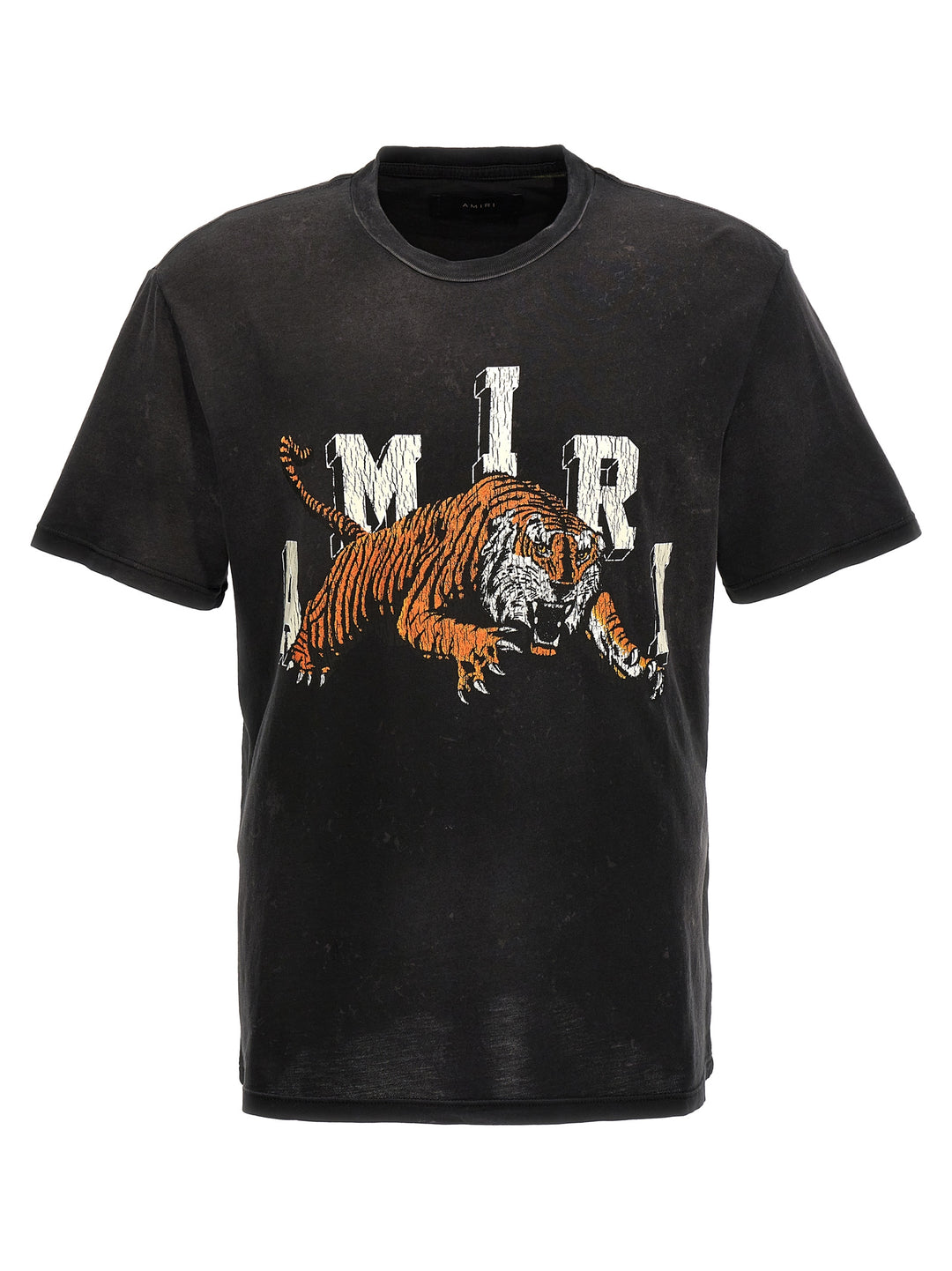 Vintage Tiger T Shirt Nero