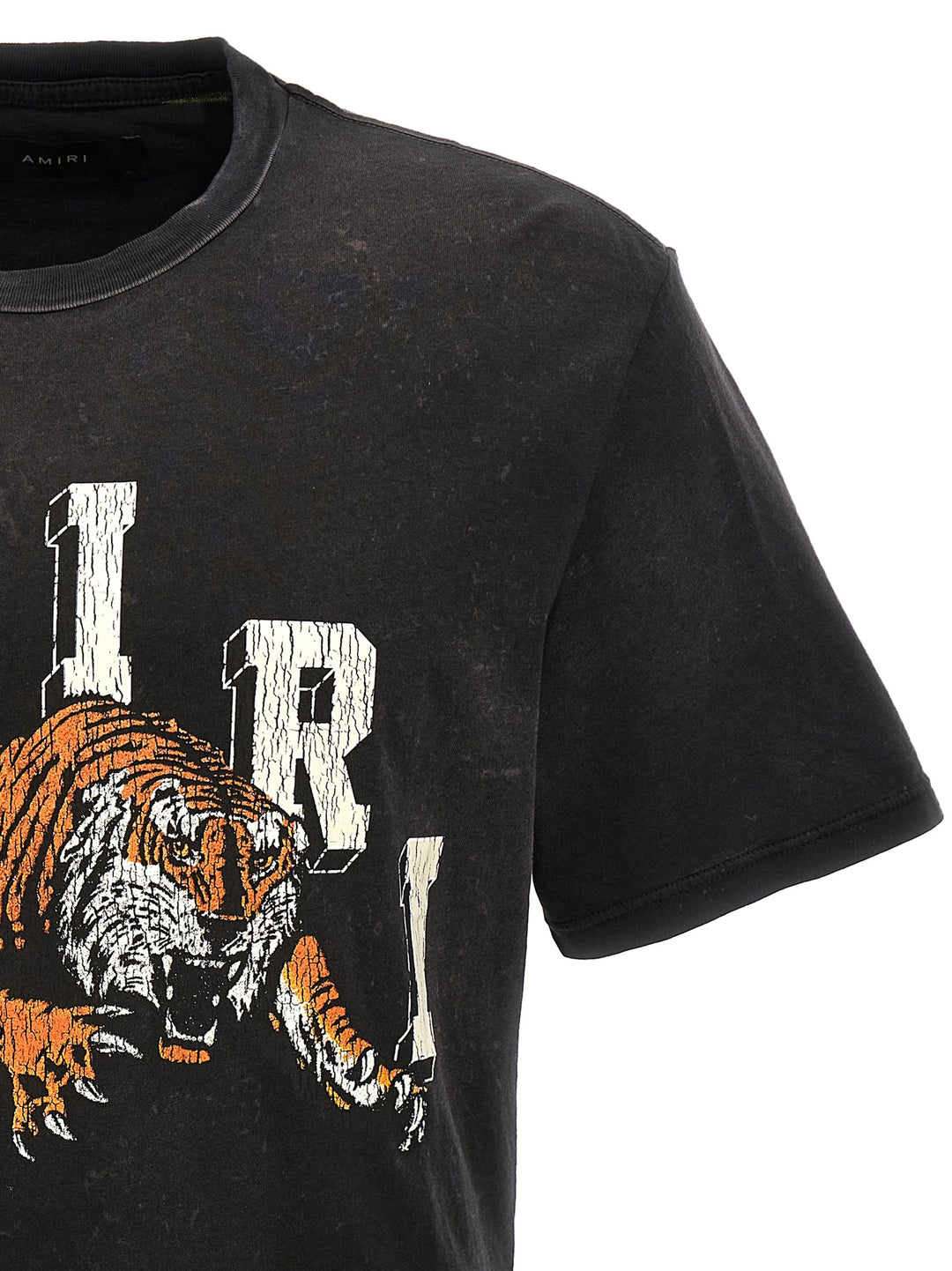 Vintage Tiger T Shirt Nero