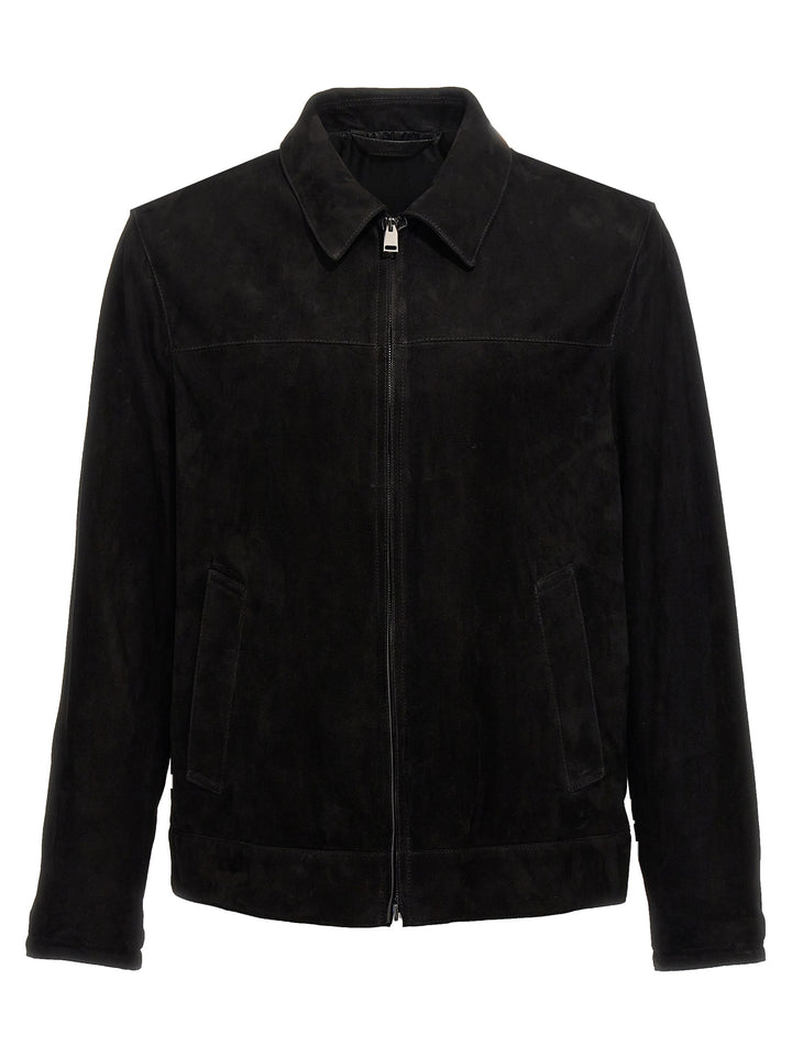 Suede Jacket Giacche Nero