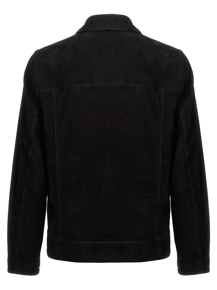 Suede Jacket Giacche Nero