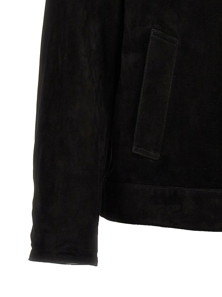 Suede Jacket Giacche Nero