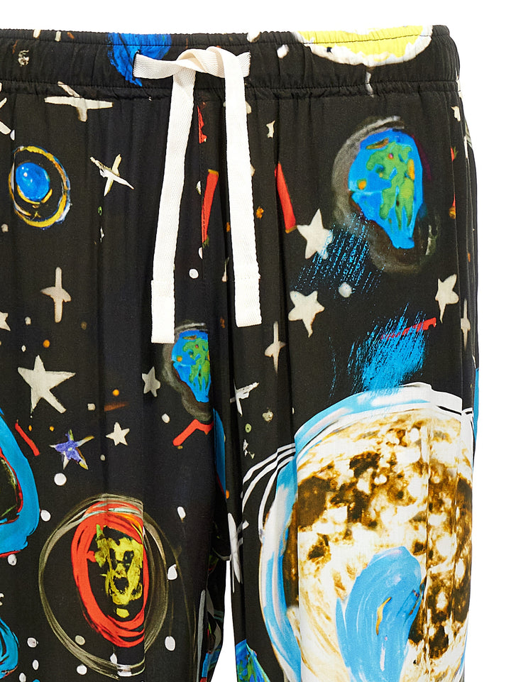 Starry Night Pantaloni Multicolor