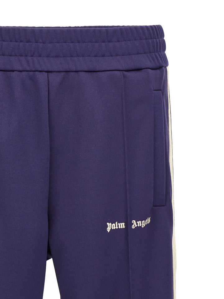 Classic Logo Pantaloni Viola