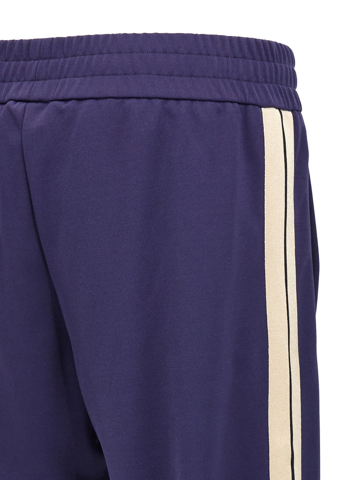 Classic Logo Pantaloni Viola