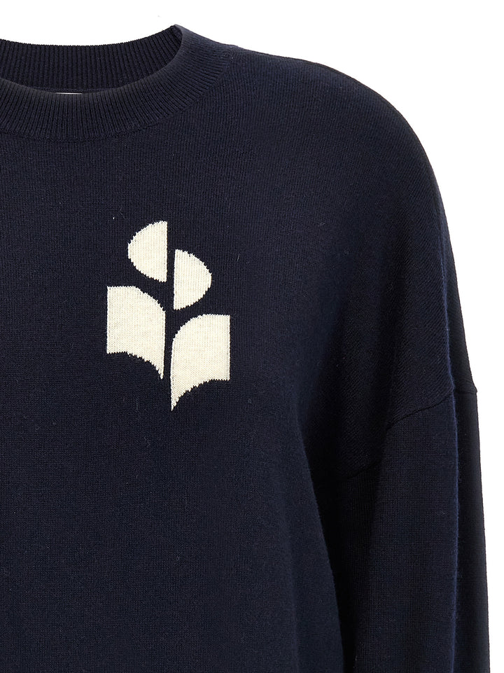 Logo Sweater Maglioni Blu