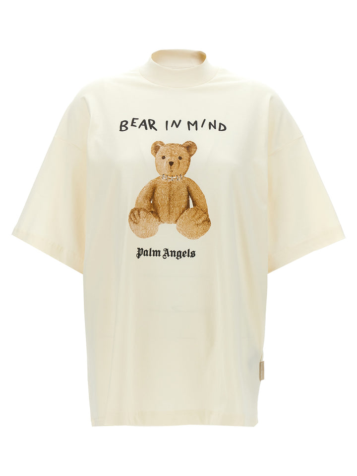 Bear In Mind T Shirt Bianco