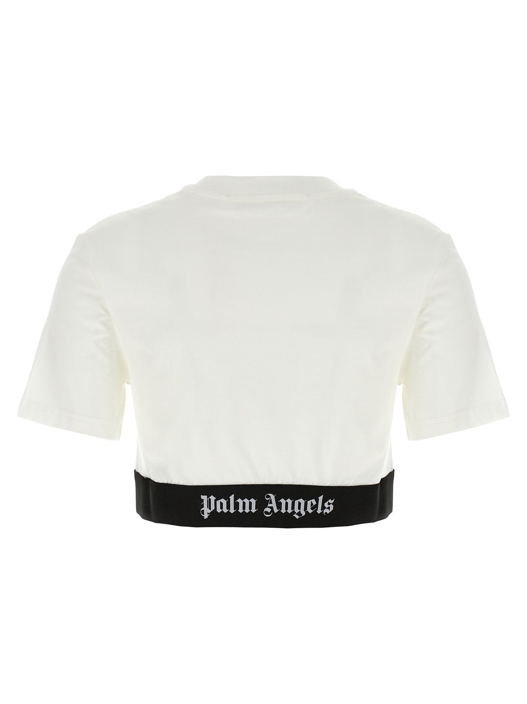 Classic Logo Tape T Shirt Bianco/Nero