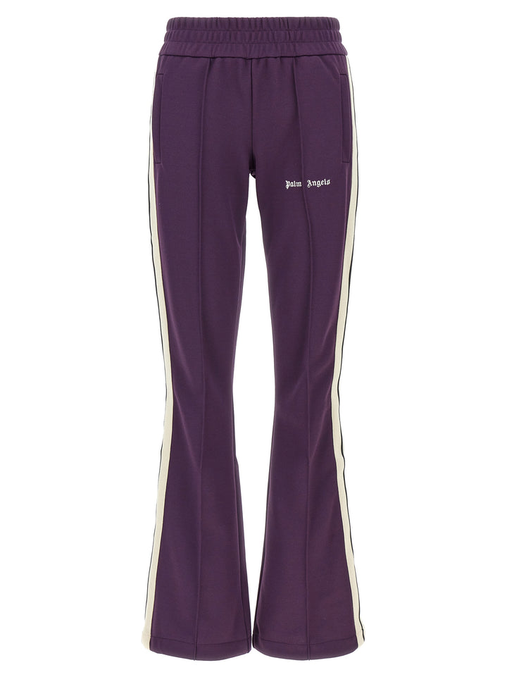 Classic Logo Pantaloni Viola