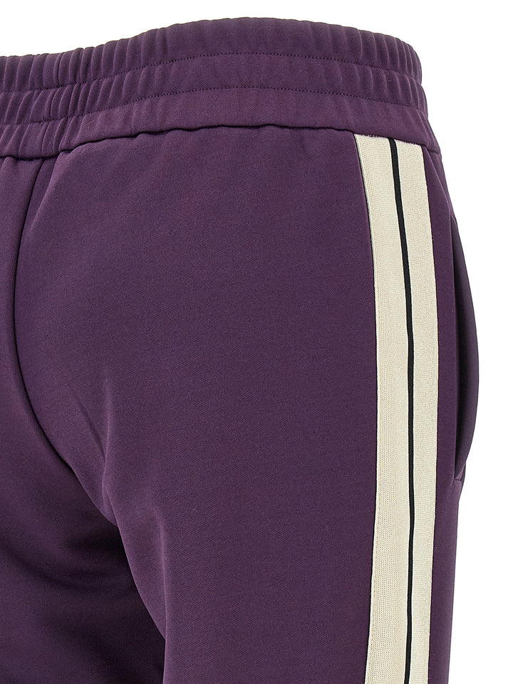 Classic Logo Pantaloni Viola