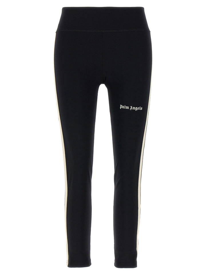 Training Track Leggings Bianco/Nero