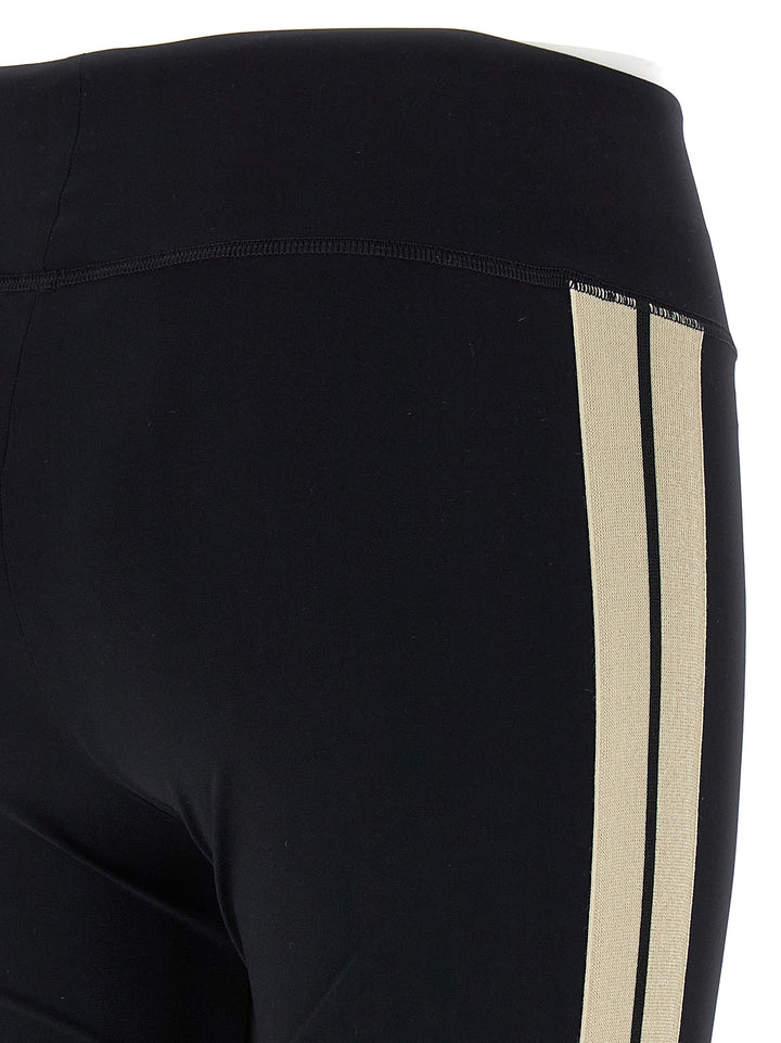 Training Track Leggings Bianco/Nero